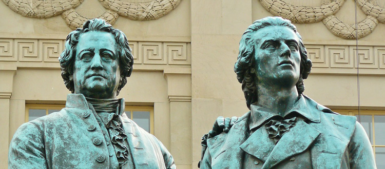 8 schöne Zitate von Goethe